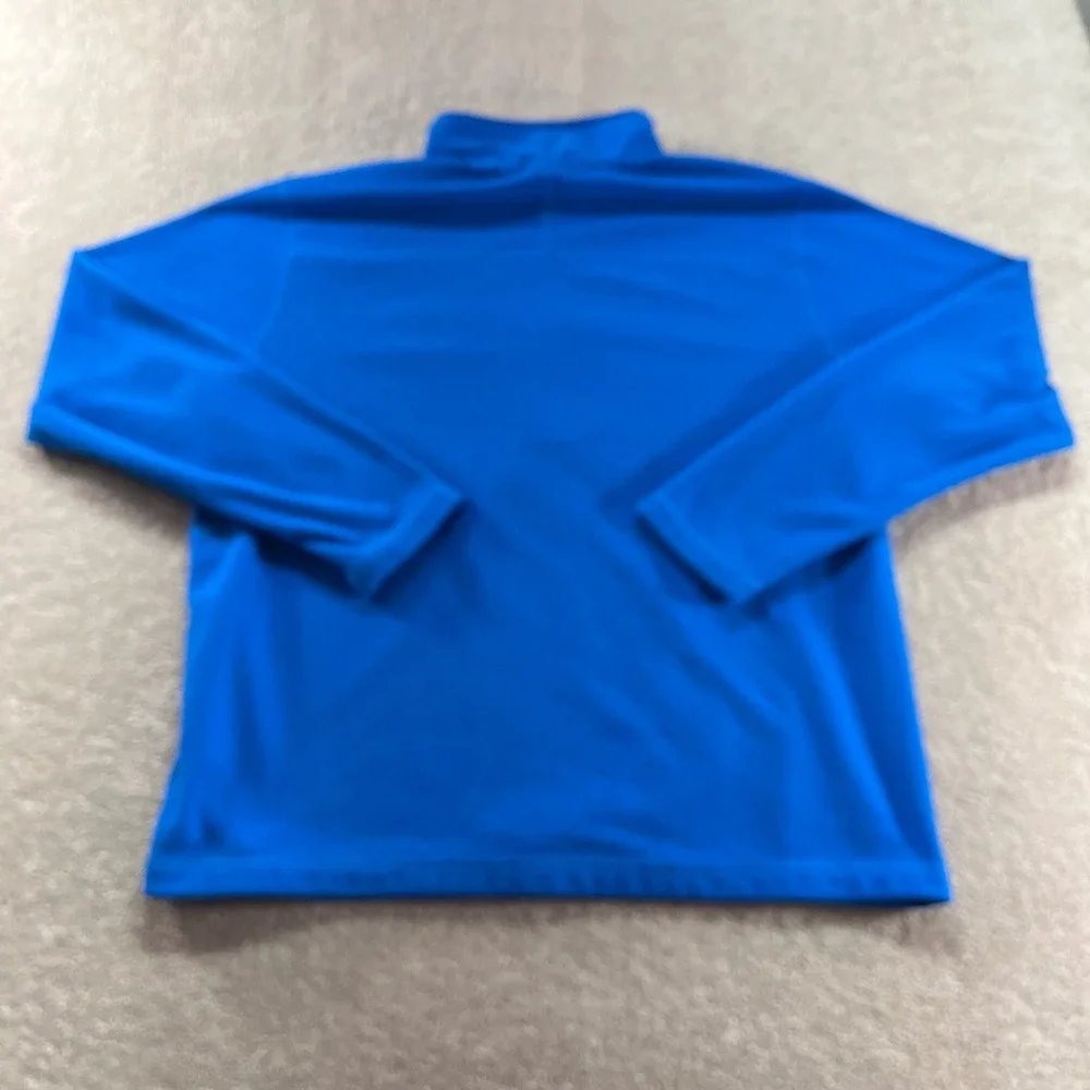 The North Face Fleece Sweatshirt Mens XL Blue Quarter Zip‎ Pullover